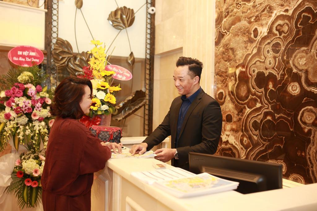 Little Hanoi Deluxe Hotel מראה חיצוני תמונה